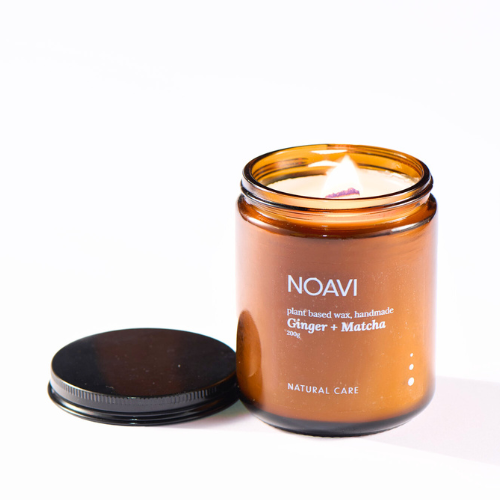 VELA AROMÁTICA GINGER + MATCHA 200g
