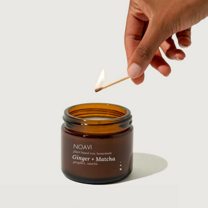 VELA AROMÁTICA GINGER + MATCHA 100g