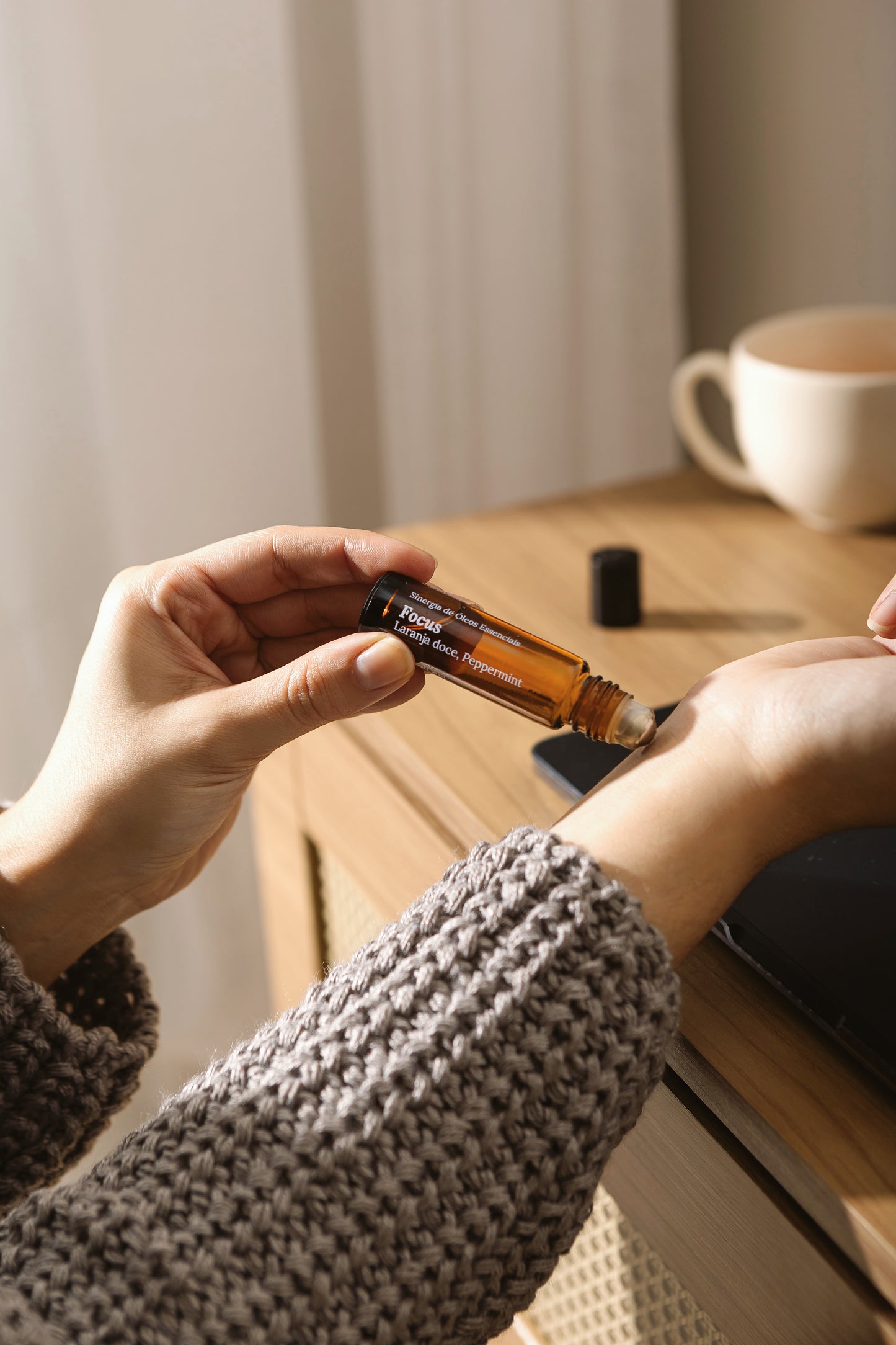 SINERGIA DE ÓLEOS ESSENCIAIS FOCUS